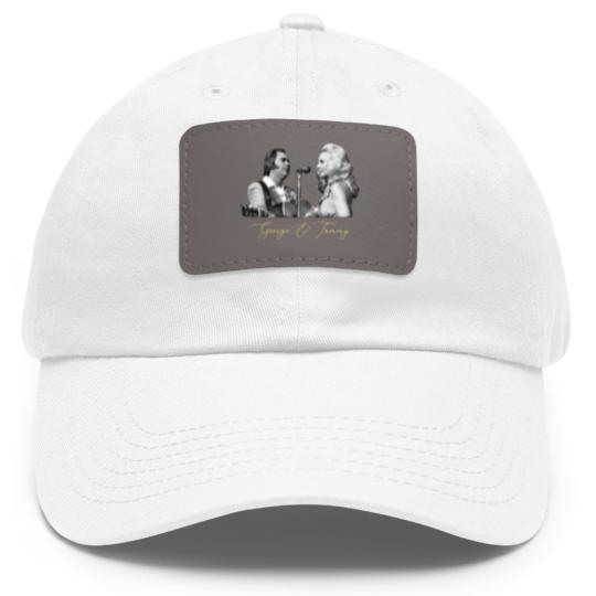 Discover George and Tammy Dad Hat With Leather Patch