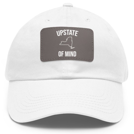 Discover Upstate New York Upstate Of Mind Ny Dad Hat With Leather Patch