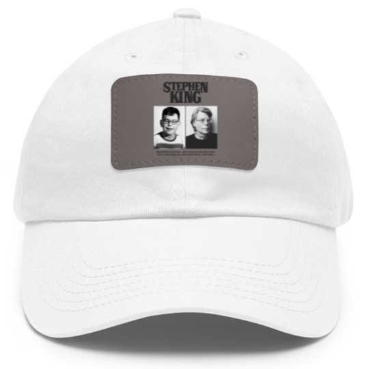 Discover Stephen King - Stephen King - Dad Hat With Leather Patch
