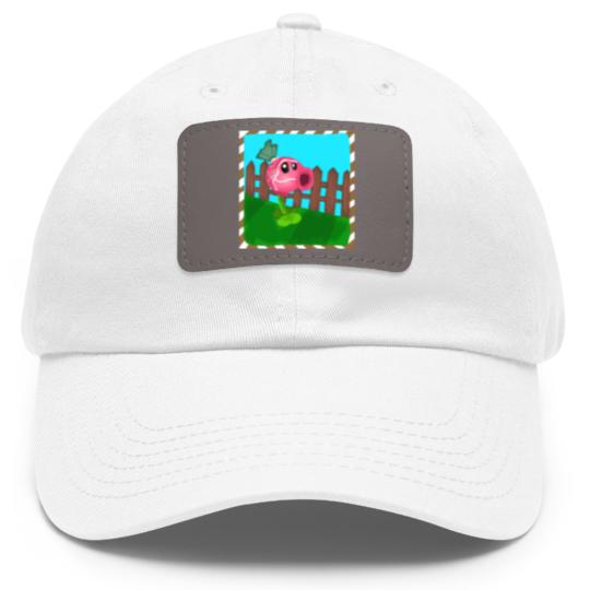 Discover Sweet Pea - Plants Vs Zombies - Dad Hat With Leather Patch