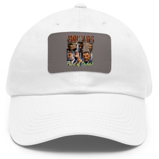 Discover Eric Mays point of order Dad Hat With Leather Patch, Mays 2024 Dad Hat With Leather Patch,