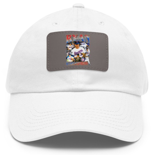 Discover Nolan Ryan Dad Hat With Leather Patch