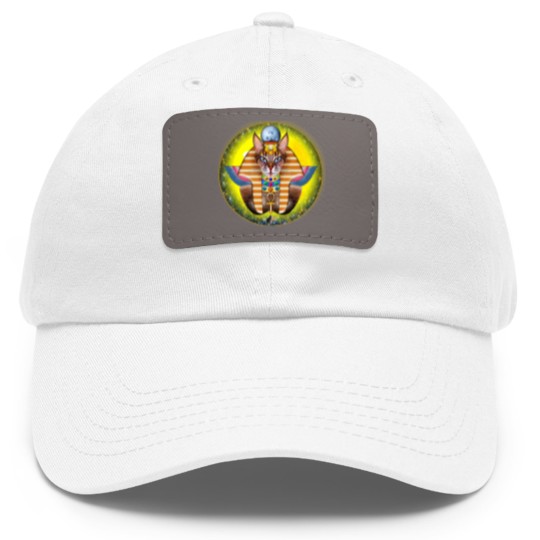 Discover Bastet Dad Hat With Leather Patch