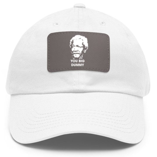 Discover You big dummy sanford and son gifr art vintage retro Dad Hat With Leather Patch