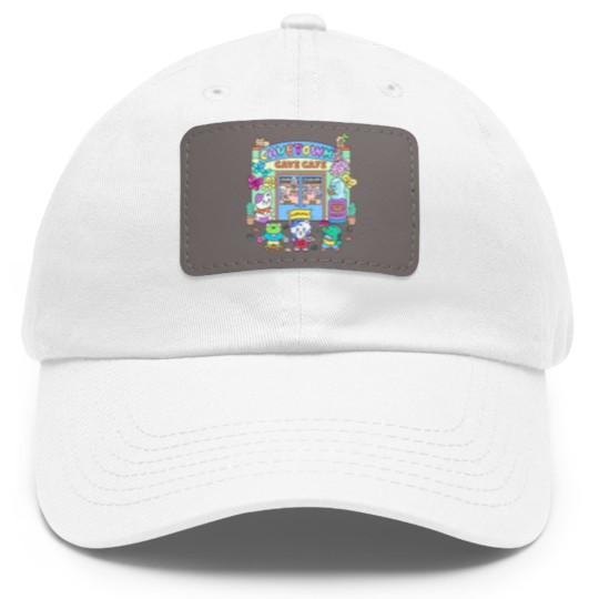Discover Cavetown Cave Cafe Dad Hat With Leather Patch, Cavetown merch, Cavetown Dad Hat With Leather Patch, Lemon Boy