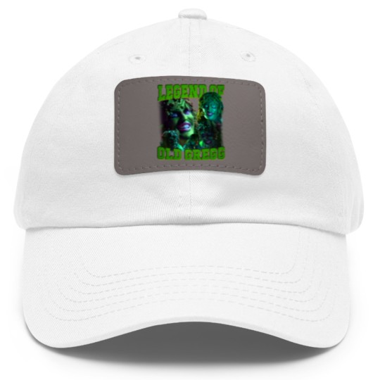Discover Legend of Old Gregg Vintage Dad Hat With Leather Patch, Legend of Old Gregg Vintage Dad Hat With Leather Patch