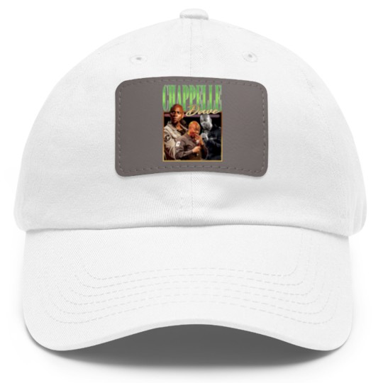 Discover RETRO DAVE CHAPPELLE Dad Hat With Leather Patch