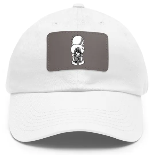Discover Handala Dad Hat With Leather Patch
