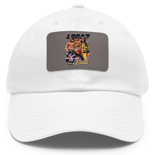 Discover Vintage 90s Graphic Style Logan Paul Dad Hat With Leather Patch, Logan Paul Vintage Dad Hat With Leather Patch Professional Wrestler Gift