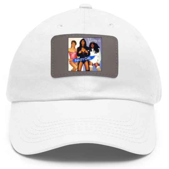 Discover Vanity 6 Nasty Girl - Vanity 6 - Dad Hat With Leather Patch