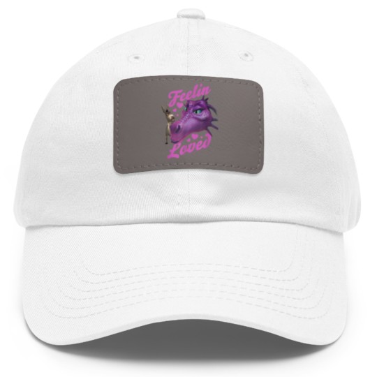 Discover Shrek Donkey Dragon Feelin Loved Dad Hat With Leather Patch