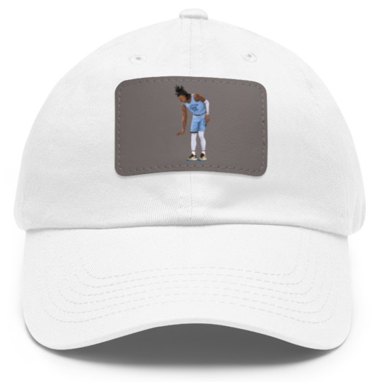 Discover Ja Morant - Ja Morant - Dad Hat With Leather Patch