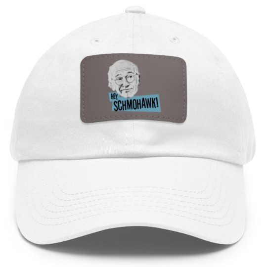 Discover Larry David Curb Your Enthusiasm "Schmohawk"funny Dad Hat With Leather Patch