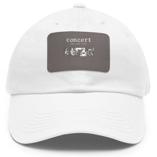 Discover The Cure - Concert: The Cure Live Dad Hat With Leather Patch