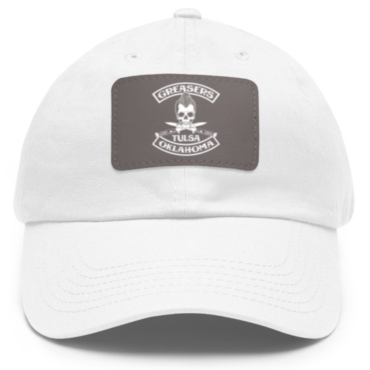 Discover Tulsa - Greasers Tulsa Oklahoma Dad Hat With Leather Patch for fans Dad Hat With Leather Patch
