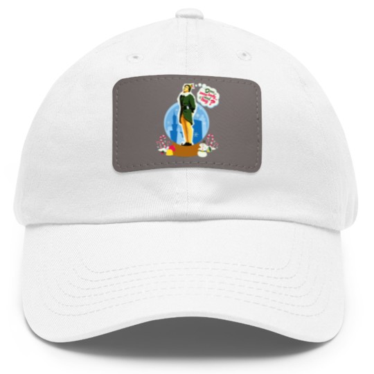 Discover Elf Does Somebody Need A Hug Dad Hat With Leather Patch
