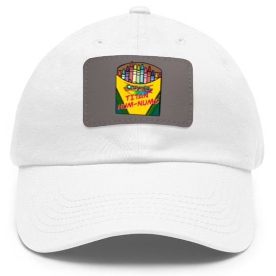 Discover Destiny 2 - Titan Num-Nums, Crayons Dad Hat With Leather Patch