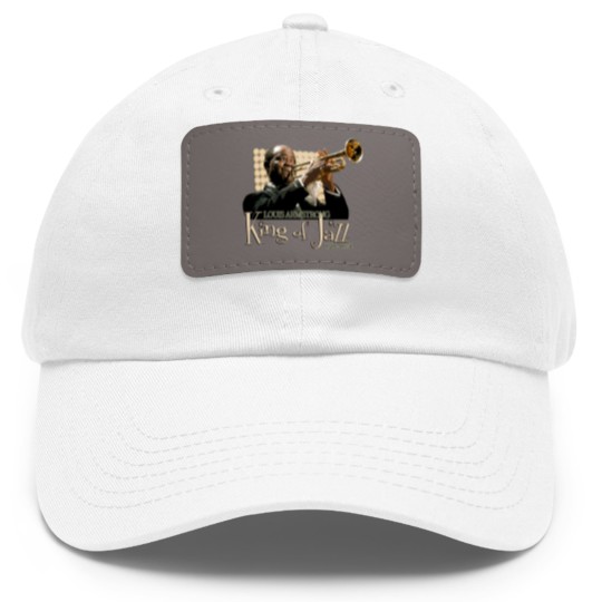 Discover Louis Armstrong, King of Jazz - Louis Armstrong - Dad Hat With Leather Patch