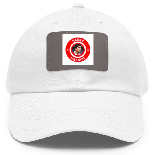 Discover Harry Maguire Throw Pillow Dad Hat With Leather Patch