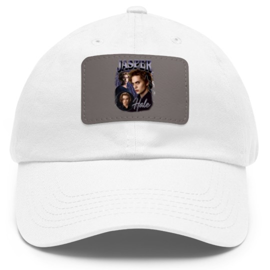 Discover Jasper Hale Dad Hat With Leather Patch, Jasper Hale Dad Hat With Leather Patch, Vintage Jasper Hale Twilight saga Dad Hat With Leather Patch