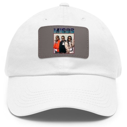 Discover Migos Vintage Raptee Dad Hat With Leather Patch - Migos Dad Hat With Leather Patch, Migos Tour, Takeoff Dad Hat With Leather Patch, Music Dad Hat With Leather Patch, Gift for Fan