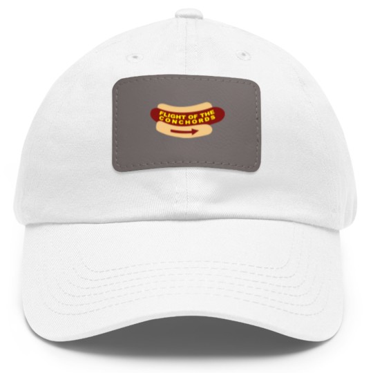 Discover Flight of the Conchords Band Sign Dad Hat With Leather Patch Dad Hat With Leather Patch