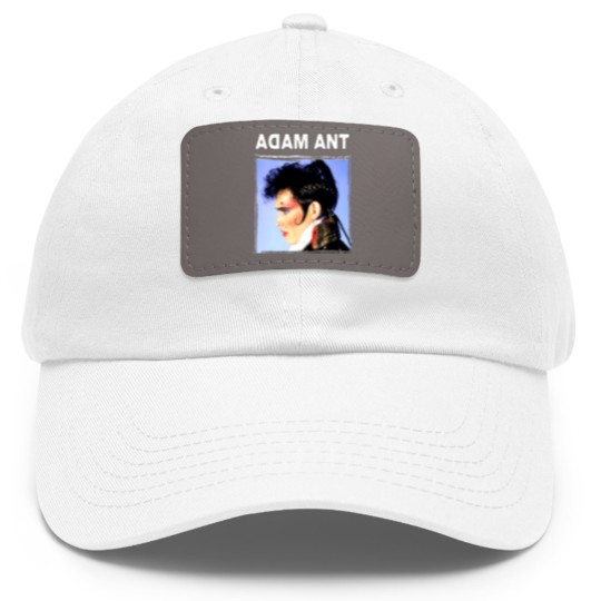 Discover Adam Ant Dad Hat With Leather Patch