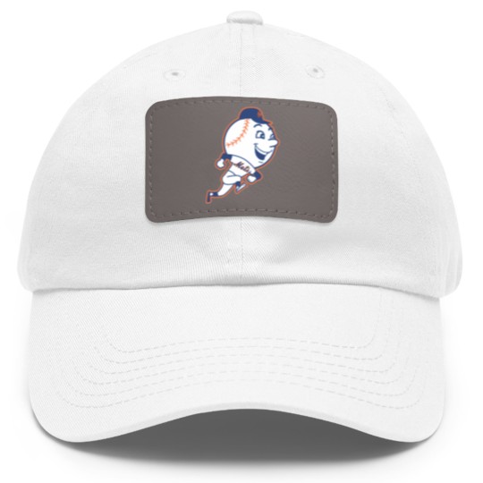 Discover mets-new | Essential Dad Hat With Leather Patch