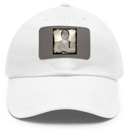 Discover GIANT! - Andre The Giant - Dad Hat With Leather Patch
