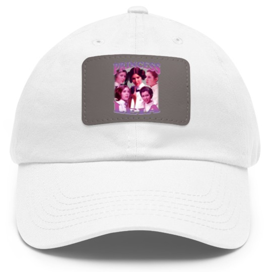 Discover Princess Leia Dad Hat With Leather Patch Vintage Princess Leia Dad Hat With Leather Patch Princess Leia Homage Dad Hat With Leather Patch