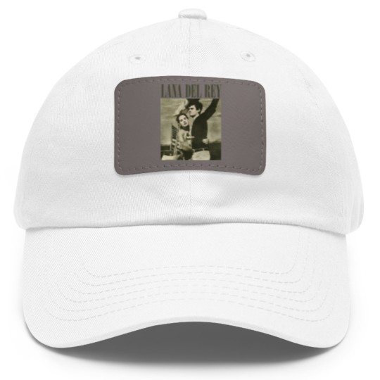 Discover Lana Del Rey Graphic Dad Hat With Leather Patch