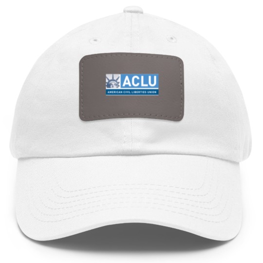 Discover Aclu Dad Hat With Leather Patch