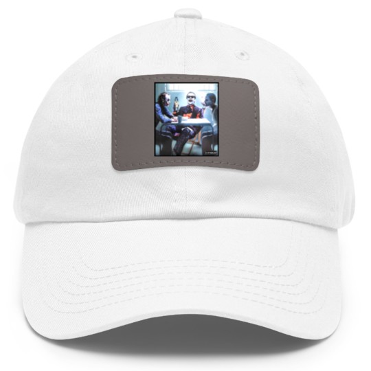 Discover Joker Evolution Heith Ledger Jack Nicholson Jared Leto Dad Hat With Leather Patch
