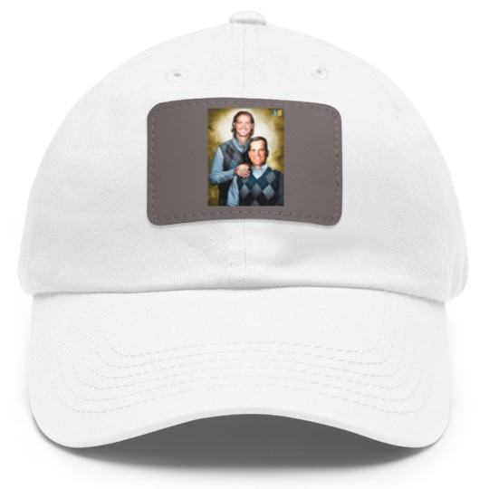 Discover Streetwear - Football Justin Herbert and Jim Harbaugh Dad Hat With Leather Patch