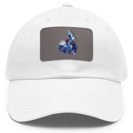 Discover Dialga Dad Hat With Leather Patch