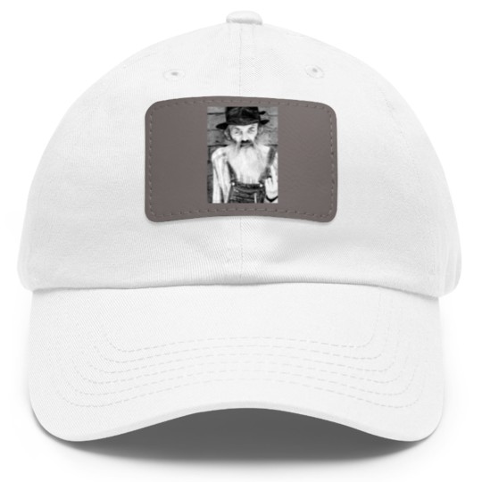 Discover Popcorn Sutton  21 Dad Hat With Leather Patch