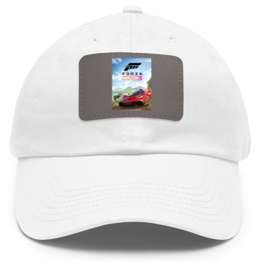 Discover Forza Horizon 5 Premium Dad Hat With Leather Patch