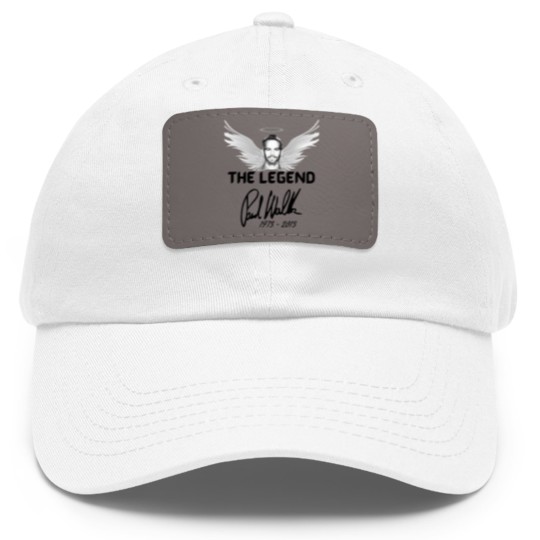 Discover The Legend Paul Walker Dad Hat With Leather Patch