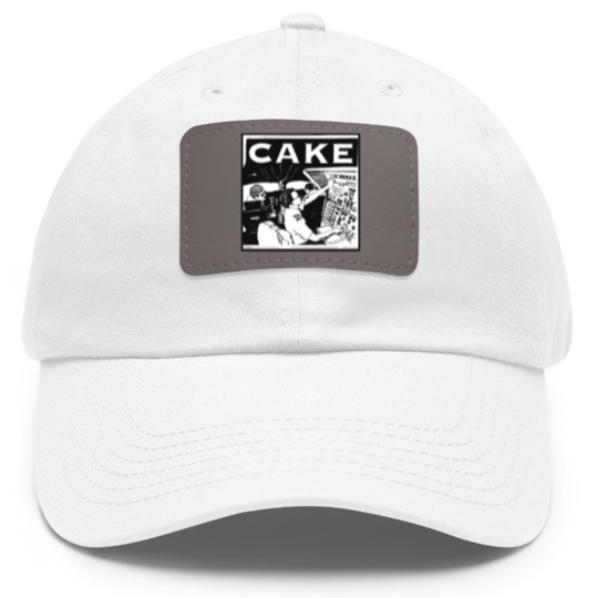 Discover CAKE BAND Classic Dad Hat With Leather Patch
