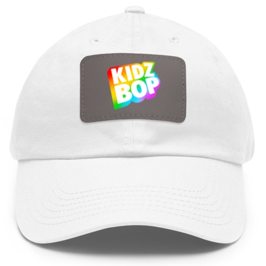 Discover Kidz Bop Rainbow Logo Dad Hat With Leather Patch