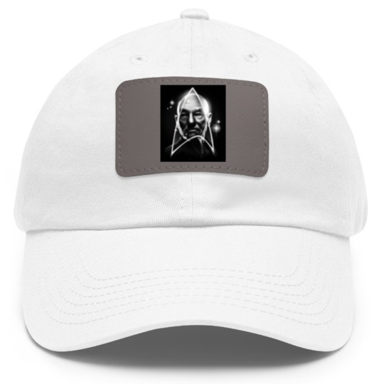Discover THE CAPTAIN - Captain Picard - Dad Hat With Leather Patch
