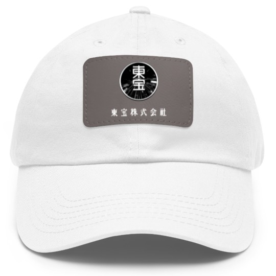 Discover Toho logo The golden age Dad Hat With Leather Patch