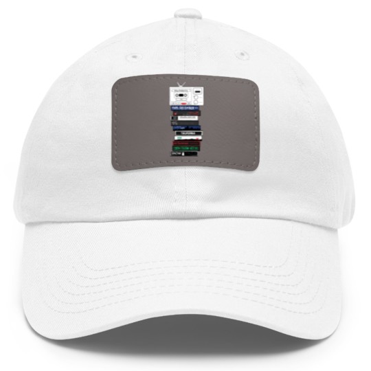 Discover Ricky Montgomery Album Mix Tape Photographic Print Dad Hat With Leather Patch