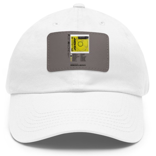 Discover Post MaloneBeerbongs Bentleys Dad Hat With Leather Patch