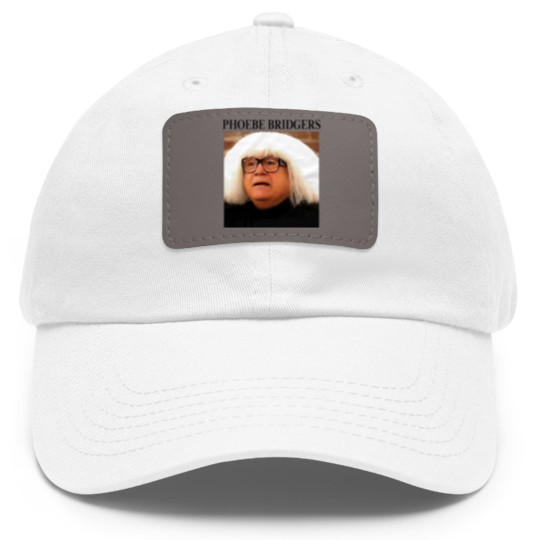 Discover Danny Devito Phoebe Bridgers Dad Hat With Leather Patch, Pheobe Bridgers Danny Devito Dad Hat With Leather Patch