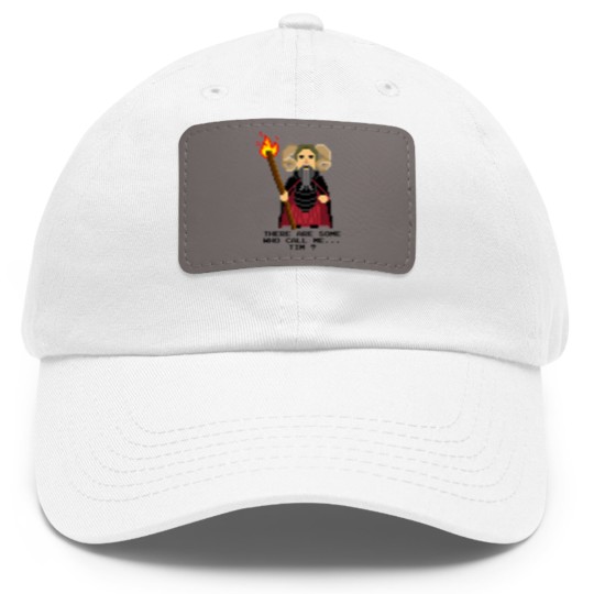 Discover Tim the Enchanter - Monty Python and the Holy Pixe Dad Hat With Leather Patch