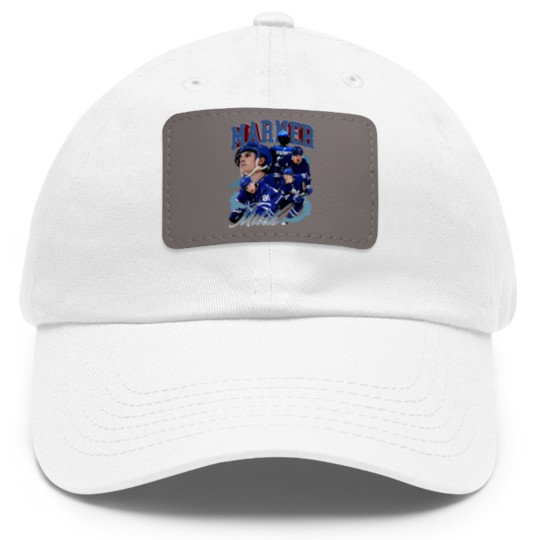 Discover Mitch Marner Dad Hat With Leather Patch Graphic Sport Dad Hat With Leather Patch Player  Bootleg Unisex Dad Hat With Leather Patch