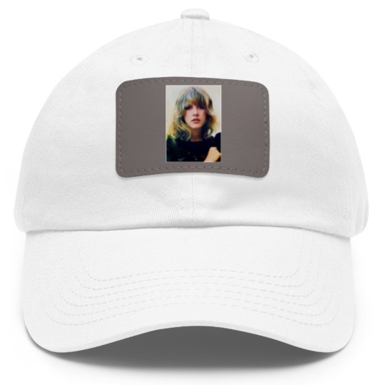 Discover Beautiful Stevie Nicks - Stevie Nicks - Dad Hat With Leather Patch