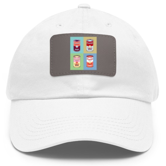 Discover Campbell soup - Despeinana - Dad Hat With Leather Patch