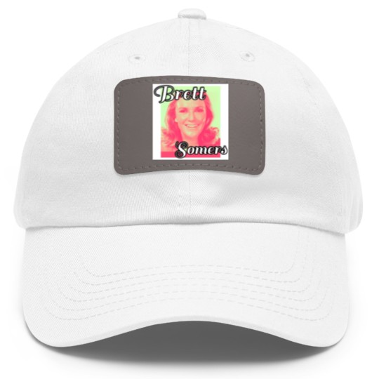 Discover Brett Somers is Blanking Fantastic Dad Hat With Leather Patch